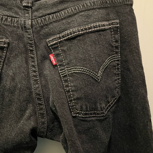 levis 511 slim fit jeans black boys 14 reg regular W27 L 27  5 pockets Straight - Picture 7 of 13